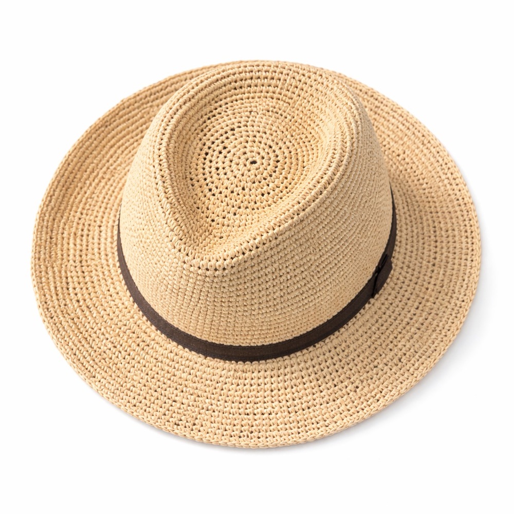 Women's Classic Tan Straw Hat